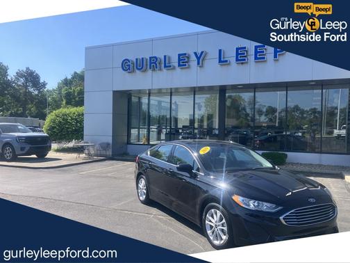 Agate Black 2019 Ford Fusion SE