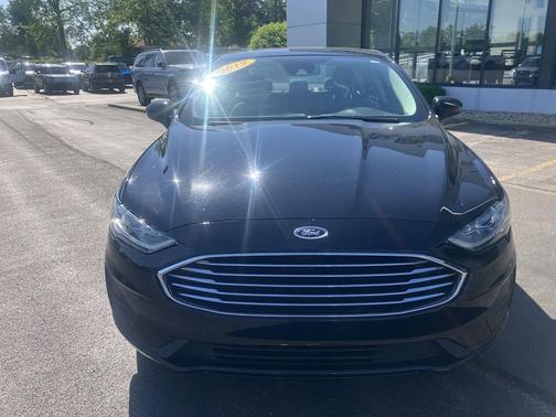 Agate Black 2019 Ford Fusion SE