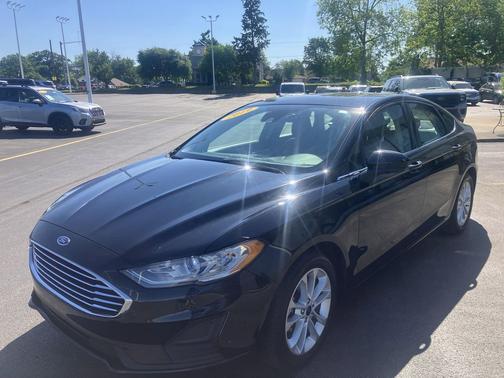 Agate Black 2019 Ford Fusion SE