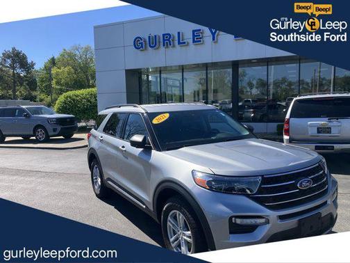 Silver Metallic 2021 Ford Explorer XLT