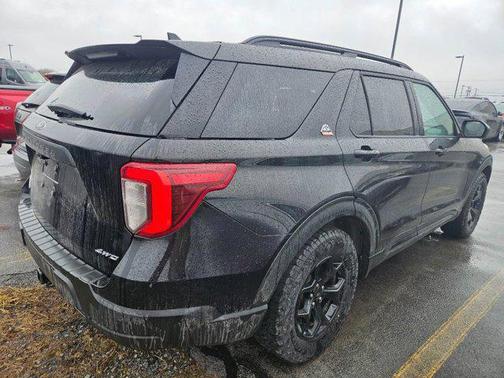 Agate Black Metallic 2021 Ford Explorer Timberline