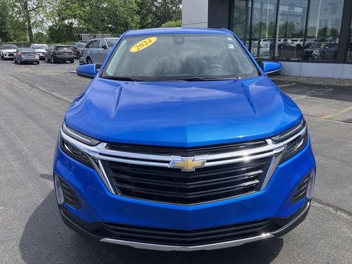 Riptide Blue Metallic 2024 Chevrolet Equinox 1LT