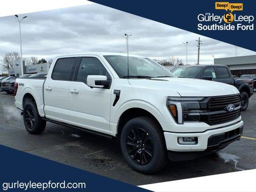 Star White Metallic Tri-Coat 2026 Ford F-150 Platinum