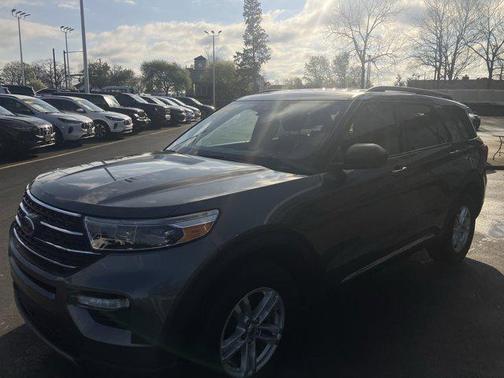 Carbonized Gray Metallic 2023 Ford Explorer XLT