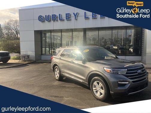Carbonized Gray Metallic 2023 Ford Explorer XLT