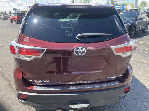 Ooh La La Rouge Mica 2015 Toyota Highlander Limited Platinum