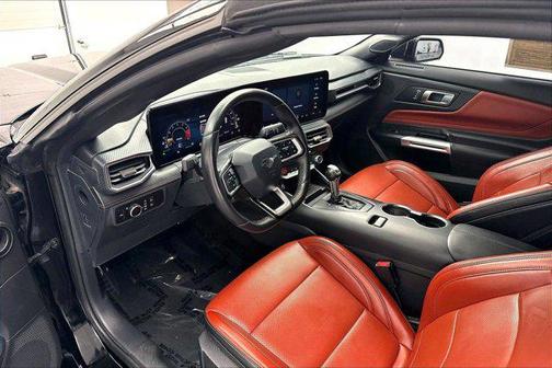 Shadow Black 2024 Ford Mustang EcoBoost Premium