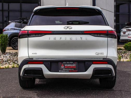 Majestic White 2023 INFINITI QX60 Luxe