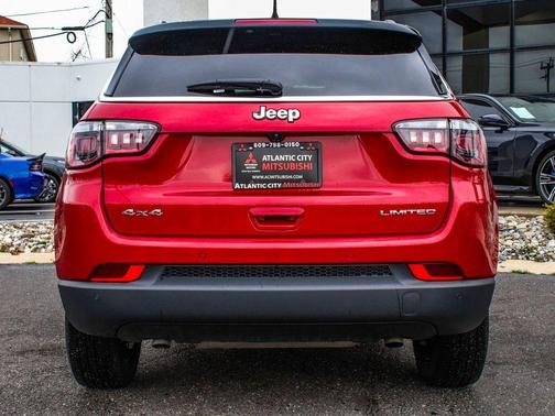 Red Hot Pearlcoat 2025 Jeep Compass Limited