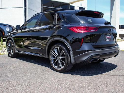 Black Obsidian 2025 INFINITI QX50 Sport AWD