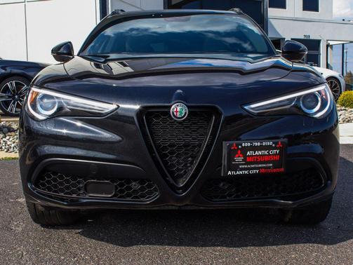 Vulcano Black Metallic 2023 Alfa Romeo Stelvio Veloce AWD