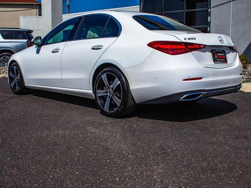 White 2025 Mercedes-Benz C-Class C 300 4MATIC
