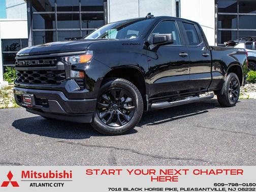 Black 2023 Chevrolet Silverado 1500 Custom