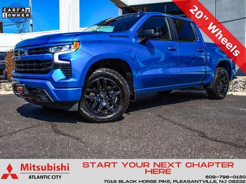 Glacier Blue Metallic 2022 Chevrolet Silverado 1500 RST