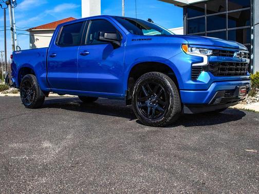 Glacier Blue Metallic 2022 Chevrolet Silverado 1500 RST