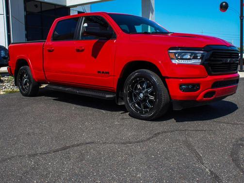 Flame Red 2022 RAM 1500 Laramie