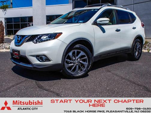 Pearl White 2016 Nissan Rogue SL