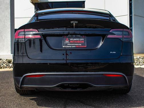 Solid Black 2022 Tesla Model X Plaid Tri Motor All-Wheel Drive