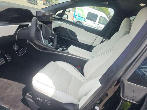 Solid Black 2022 Tesla Model X Plaid Tri Motor All-Wheel Drive