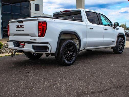 Summit White 2024 GMC Sierra 1500 Elevation