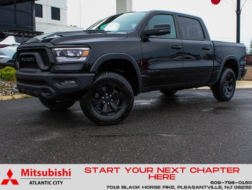 Diamond Black Crystal Pearlcoat 2023 RAM 1500 Rebel