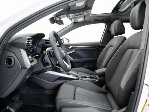 Glacier White Metallic 2025 Audi A3 Premium