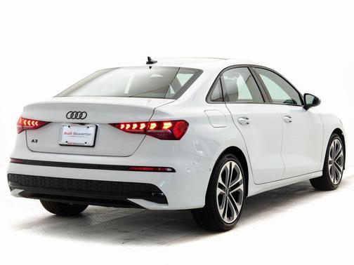 Glacier White Metallic 2025 Audi A3 Premium