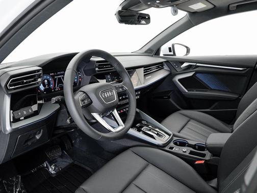 Glacier White Metallic 2025 Audi A3 Premium