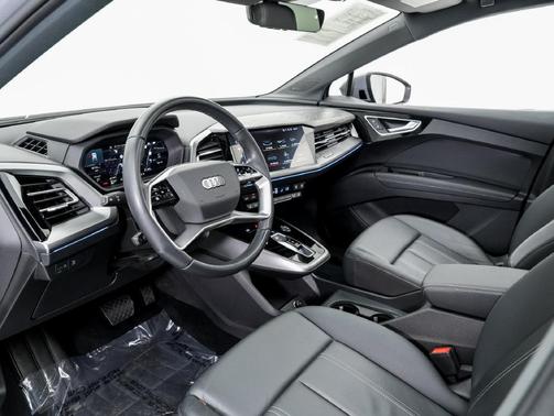 Pebble Gray 2023 Audi Q4 e-tron Prestige 50 quattro