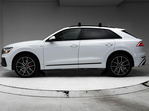 Glacier White 2019 Audi Q8 3.0T Premium Plus
