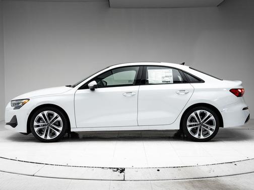 Glacier White Metallic 2026 Audi A3 Premium