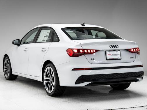 Glacier White Metallic 2026 Audi A3 Premium