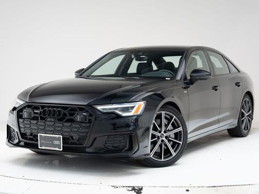 Mythos Black Metallic 2025 Audi A6 55 Premium Plus