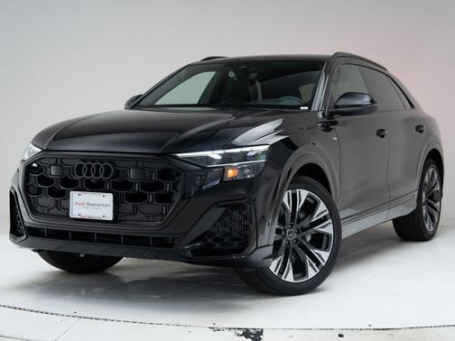 Mythos Black Metallic 2026 Audi Q8 55 Prestige
