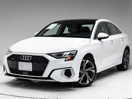 Ibis White 2022 Audi A3 Premium