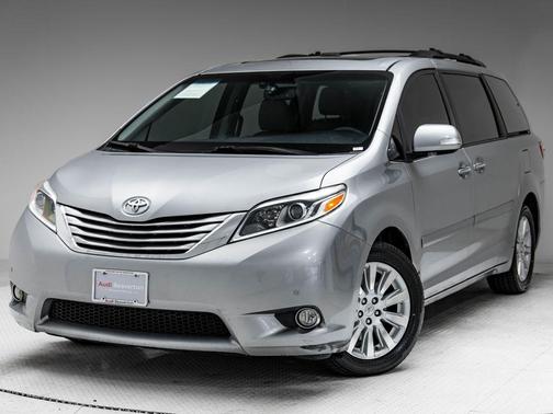 Silver Sky Metallic 2015 Toyota Sienna Limited Premium
