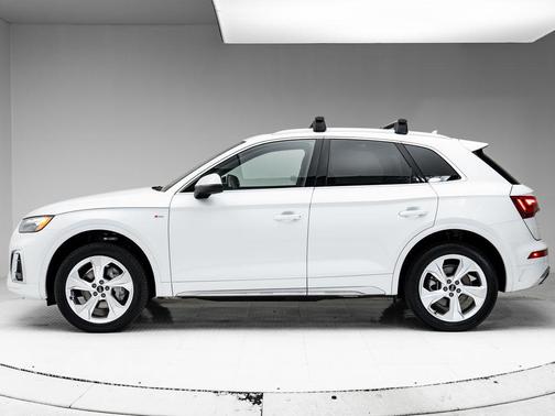 Glacier White Metallic 2025 Audi Q5 45 S line Premium Plus