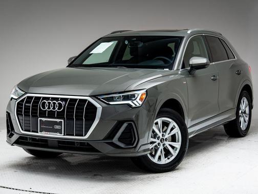 Gray Metallic 2025 Audi Q3 Premium 45 TFSI S line quattro Tiptronic