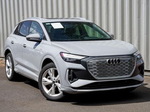 Pebble Gray 2023 Audi Q4 e-tron Premium Plus 50 quattro