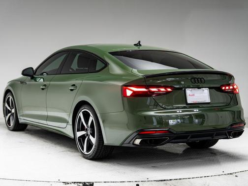 District Green Metallic 2023 Audi A5 Sportback 45 S Line Premium Plus