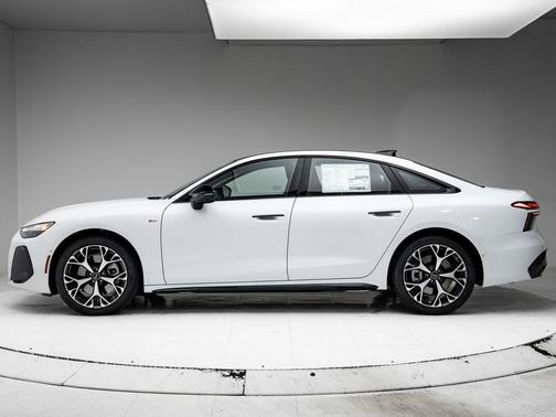 Glacier White Metallic 2026 Audi A6 Premium Plus quattro S tronic