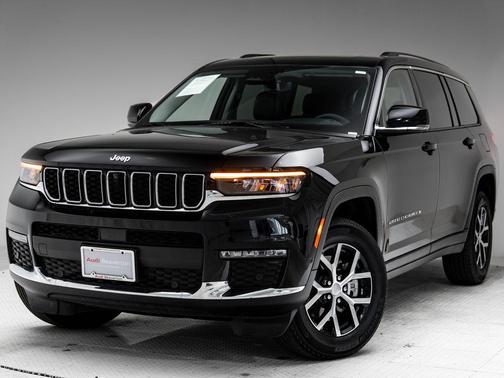 Diamond Black Crystal Pearlcoat 2023 Jeep Grand Cherokee L Limited