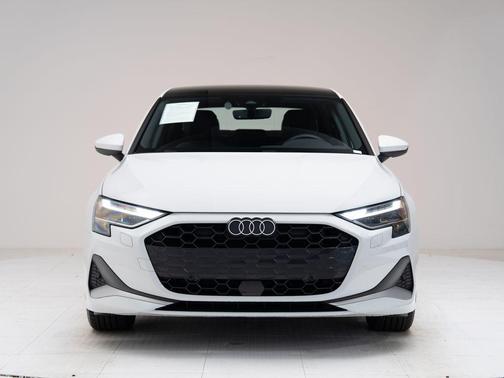 Glacier White Metallic 2025 Audi A3 Premium