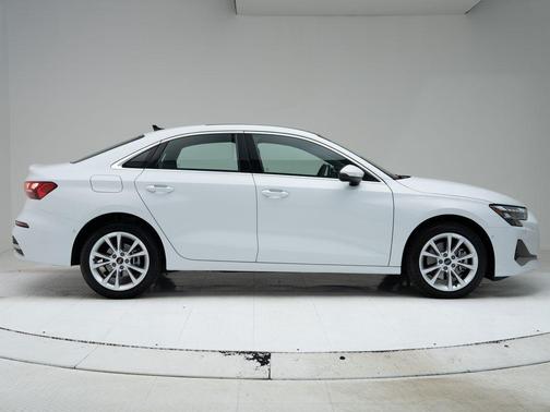 Glacier White Metallic 2025 Audi A3 Premium