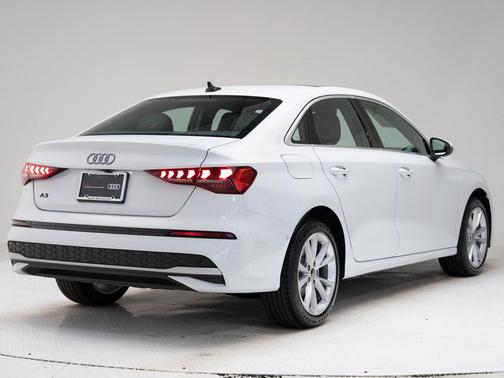 Glacier White Metallic 2025 Audi A3 Premium