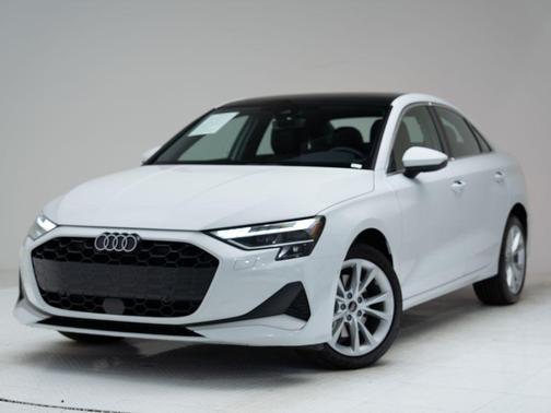 Glacier White Metallic 2025 Audi A3 Premium
