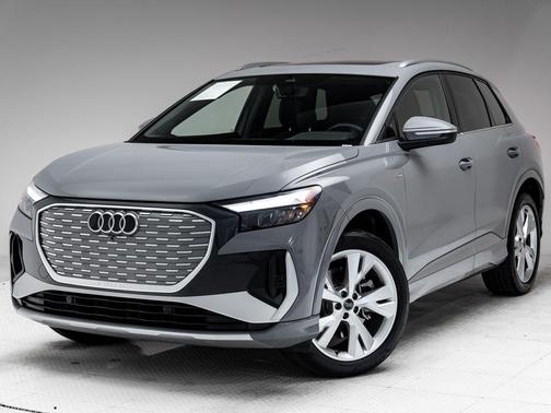 Pebble Gray 2023 Audi Q4 e-tron Premium 50 quattro
