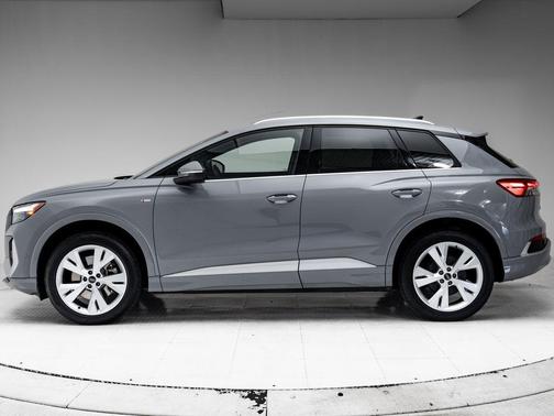 Pebble Gray 2023 Audi Q4 e-tron Premium 50 quattro
