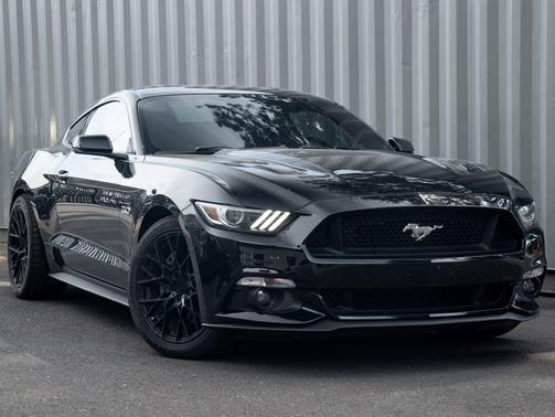 Black 2015 Ford Mustang GT Premium