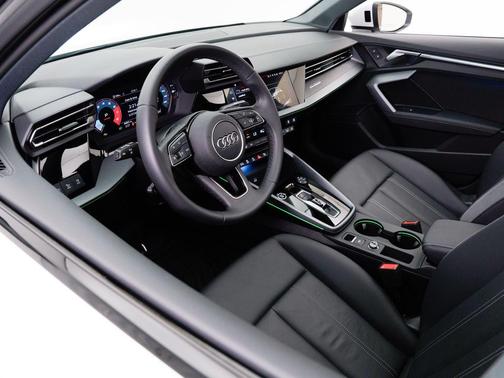 Glacier White Metallic 2025 Audi A3 Premium